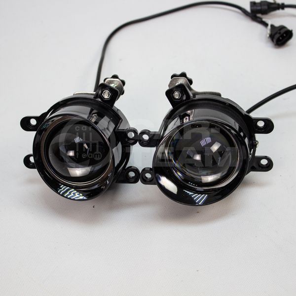 Противотуманные фары (ПТФ) WD-016 Toyota Land Cruiser, Camry, Rav4, Alphard, Avensis, Lexus LX570, GS, IS, RX "ZMB" лазерные с Bi-LED модулем, белый/желтый свет