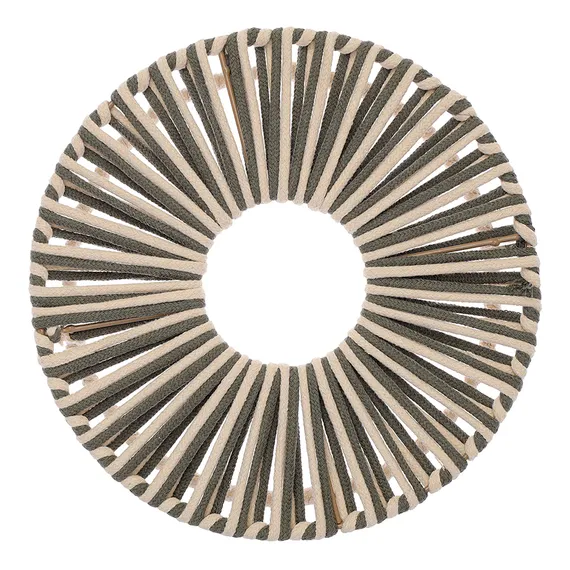 Корзина плетеная dholak grey из коллекции ethnic, размер l