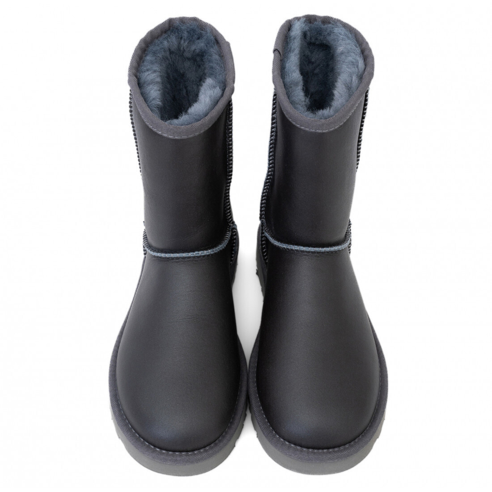 Ugg Classic Short Metallic "Grey"