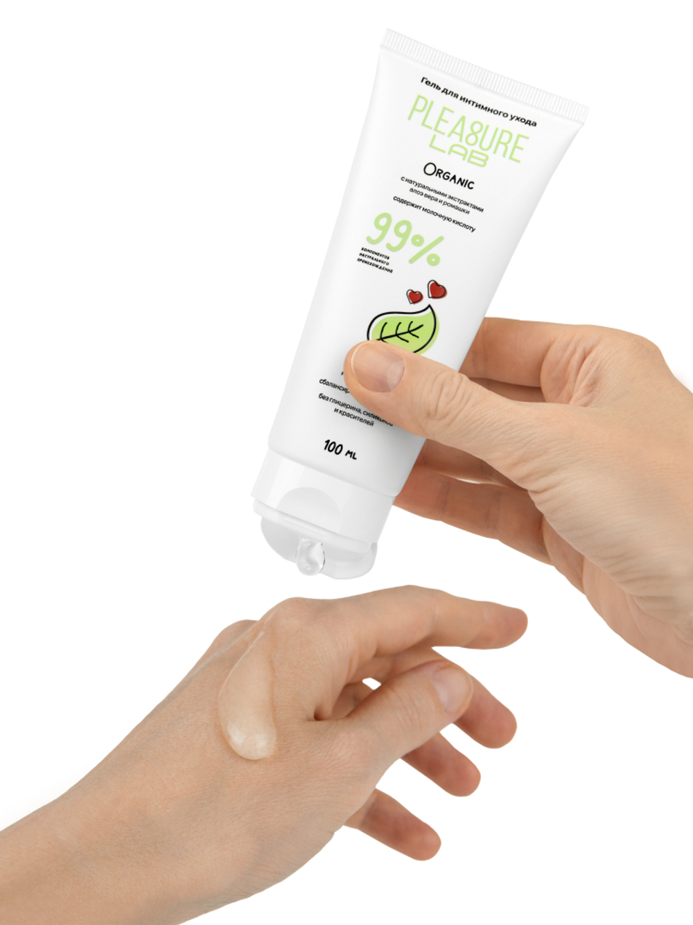 Pleasure Lab Organic - Лубрикант, 100 мл