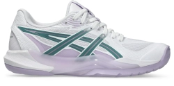 Женские кроссовки для бадминтона/сквоша Asics Powerbreak FF - white/foggy teal