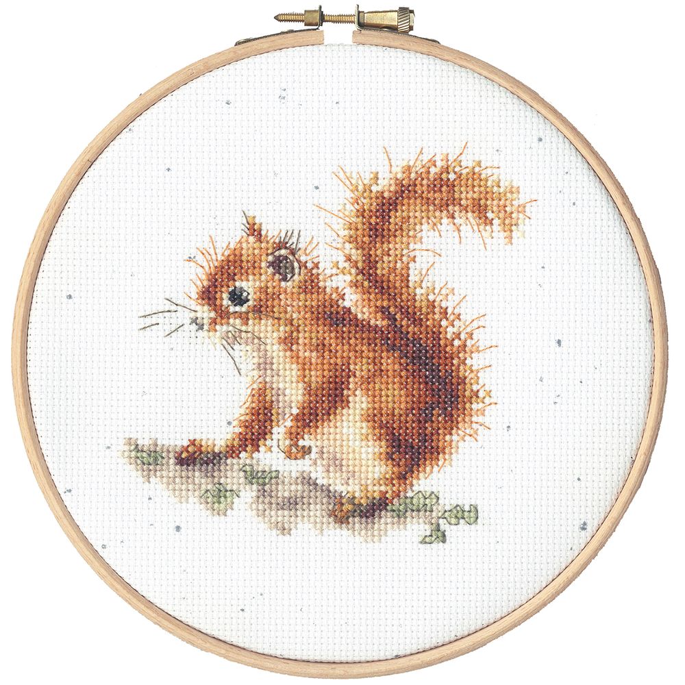 Набор для вышивания нитками Bothy Threads Acorns Набор для вышивания нитками Bothy Threads Acorns