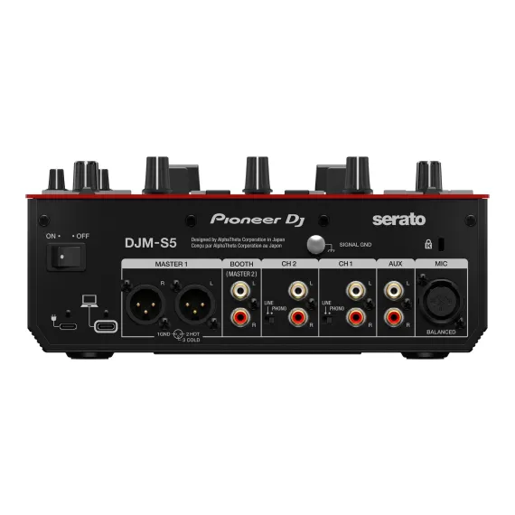 Pioneer DJM-S5 Black Red