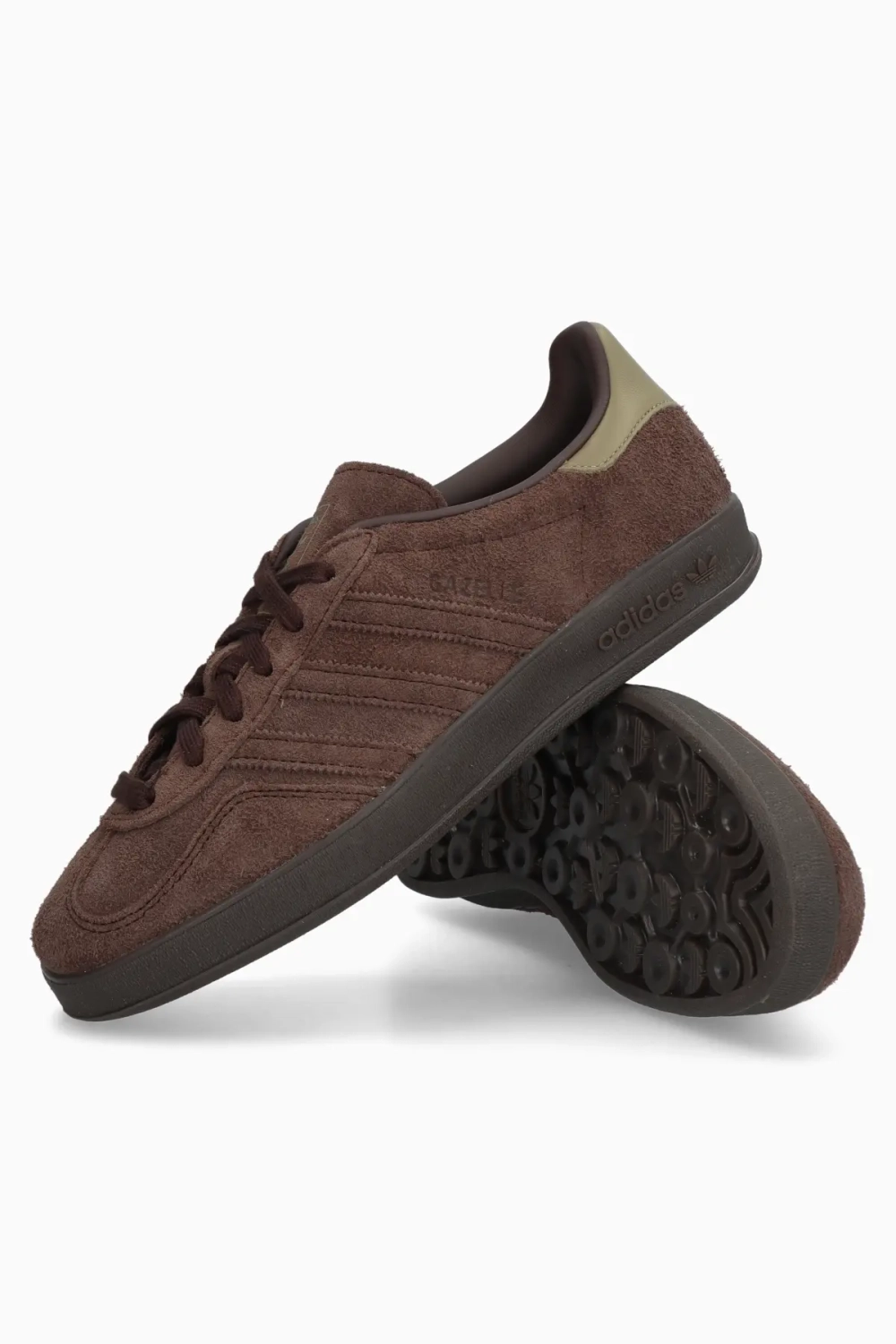 Кроссовки adidas Gazelle Indoor - коричневый