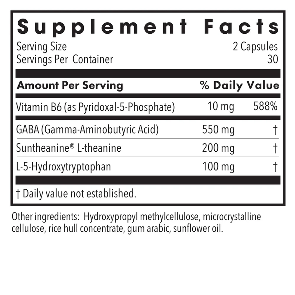 Zen Sleep with P5P and 5-HTP 60 капсул Allergy Research Group