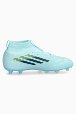 Бутсы adidas F50 League Mid FG/AG Junior - бирюзовый