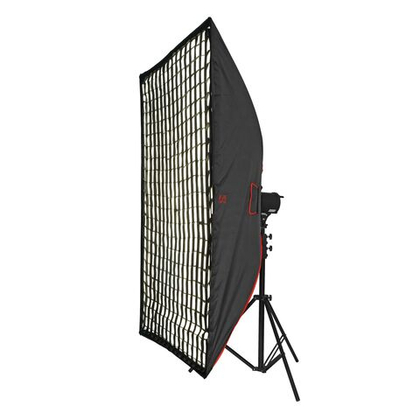 Софтбокс Falcon Eyes SBQ-120180 BW жаропрочный с сотовой насадкой