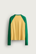 ФУТБОЛКА COLOR BLOCK ИЗ ХЛОПКА И ЛЬНА — ZARA · 6264/301