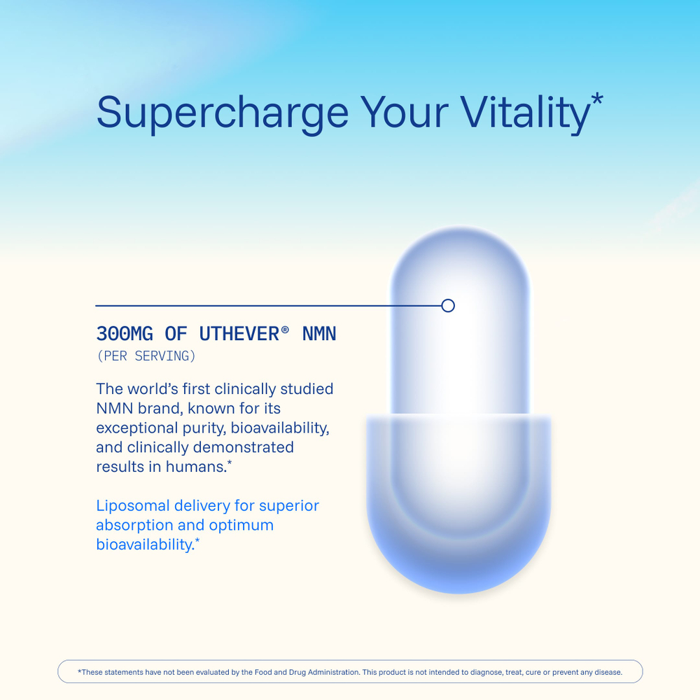 ProHealth Longevity, Liposomal NMN Pro 300, 60 капсул (150 мг в капсуле)