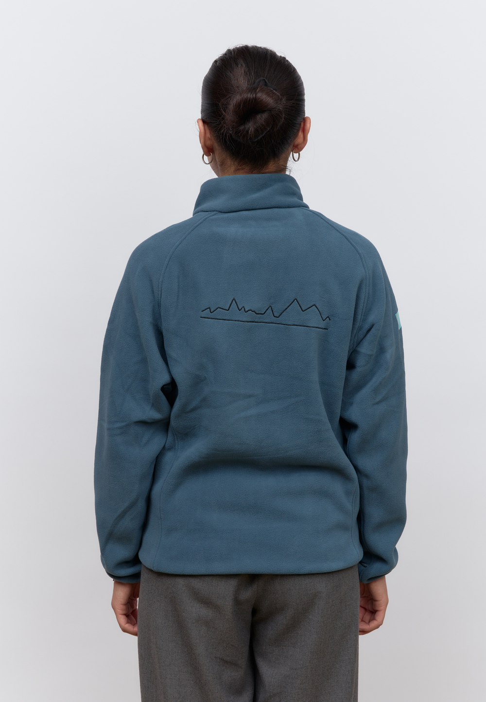Флисовая кофта на замке ARGYMAQ EXPLORER BLUE