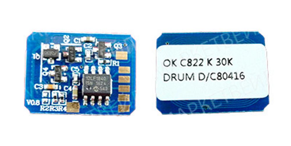 Чип ELP для фотобарабана OKI (44844408) C822/831/841 Black, 30K