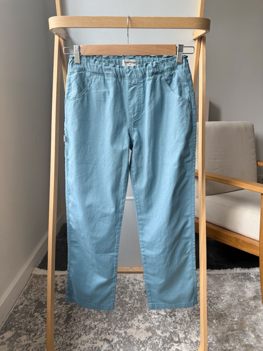 Хлопковые брюки Tocoto Vintage, 140