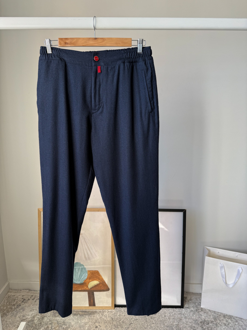 Шерстяные брюки Kiton, L