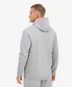 Худи на молнии ESSENTIAL Athlete Hooded FZ Jacket, серый