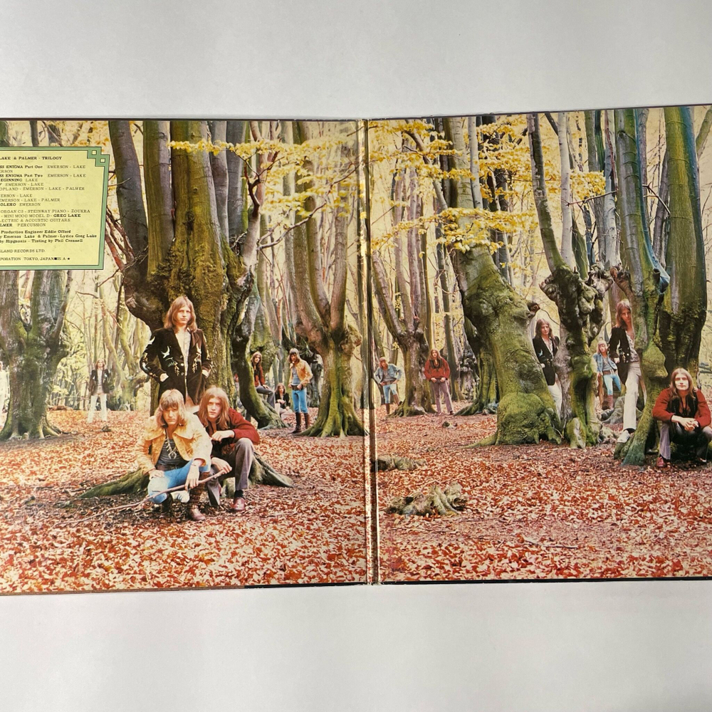 Винтажная виниловая пластинка LP Emerson, Lake and Palmer Trilogy (Japan 1974) (No Obi)