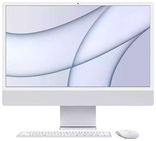 Apple iMac 4.5K 24" (2021) Silver (M1 8-Core CPU/8-Core GPU, 16GB, 512Gb)