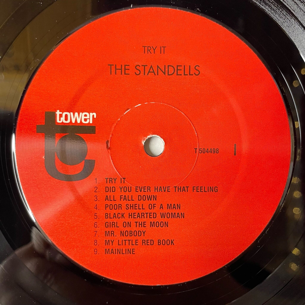 Винтажная виниловая пластинка LP The Standells Try It (USA 2004) (Bootleg)