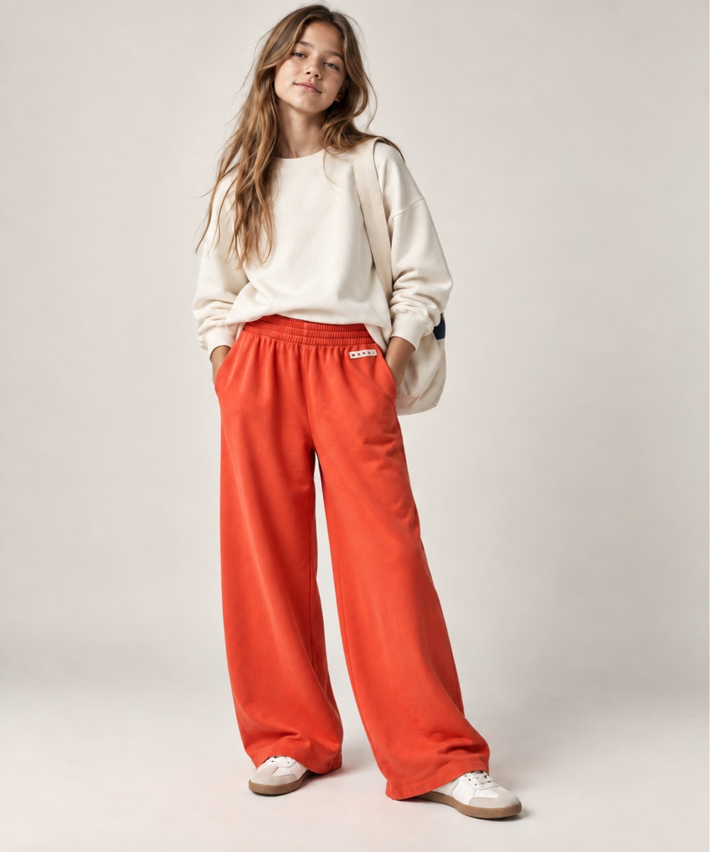 Хлопковые брюки Marni, 152