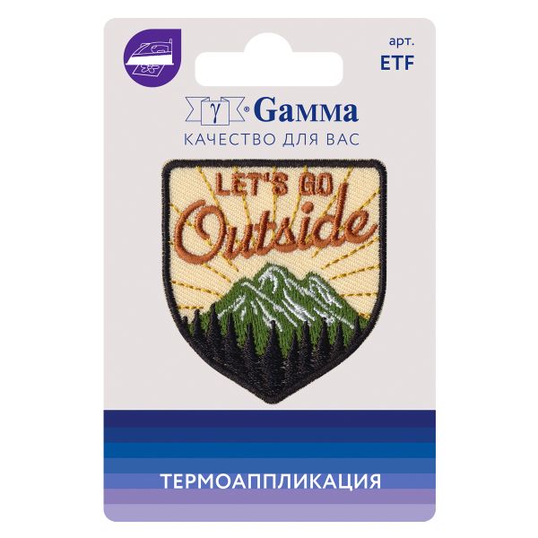 Аппликация термоклеевая 