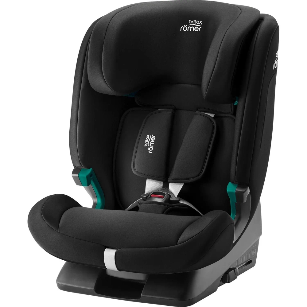 Автокресло 1/2/3 Britax Roemer EVOLVAFIX Space Black, с 15 месяцев до 12 лет, (76 - 150 см), черный