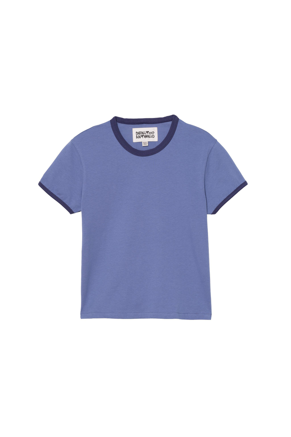 ФУТБОЛКА СЛИМ В РУБЧИК С КОНТРАСТНЫМИ ДЕТАЛЯМИ — ZARA