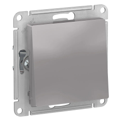 ATLASDESIGN AQUA 1-клавишный ПЕРЕКЛЮЧАТЕЛЬ, IP44, сх.6, 10АХ, механизм, АЛЮМИНИЙ