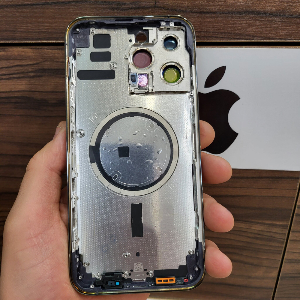 Корпус в сборе для iPhone 14Pro Max "Премиум качество" (цвет: Фиолетовый)
