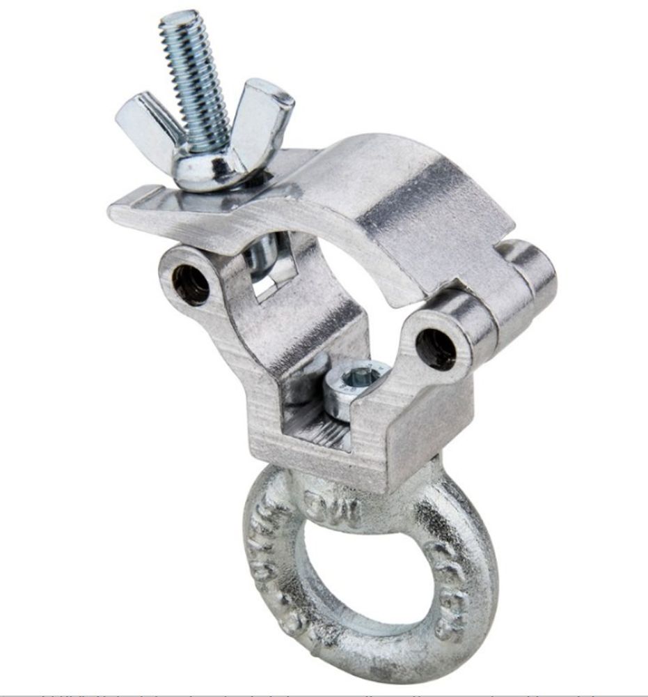 KUPO KCP-0353 Mini Half Coupler w/M8 eye ring. Хомут (с кольцом) (Ø30-35 мм ↓90)