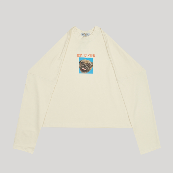 LS T-Shirt BOMBASTER Coconut Milk