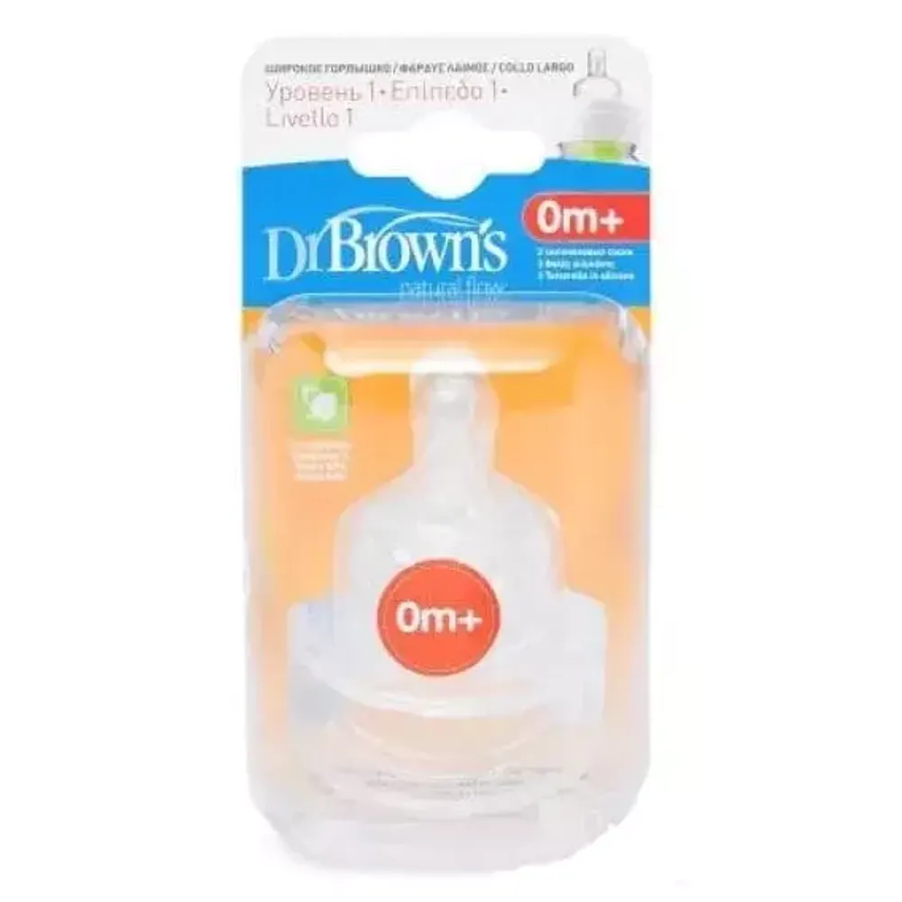 Dr.Browns соска ш/г 0+ набор из 2ух WN1201 Dr.Browns соска ш/г 0+ набор из 2ух WN1201