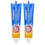 Arm & Hammer, Advance White™, отбеливающая зубная паста с фторидом против кариеса, чистая мята, 2 шт. по 170 г (6 унций) в упаковке