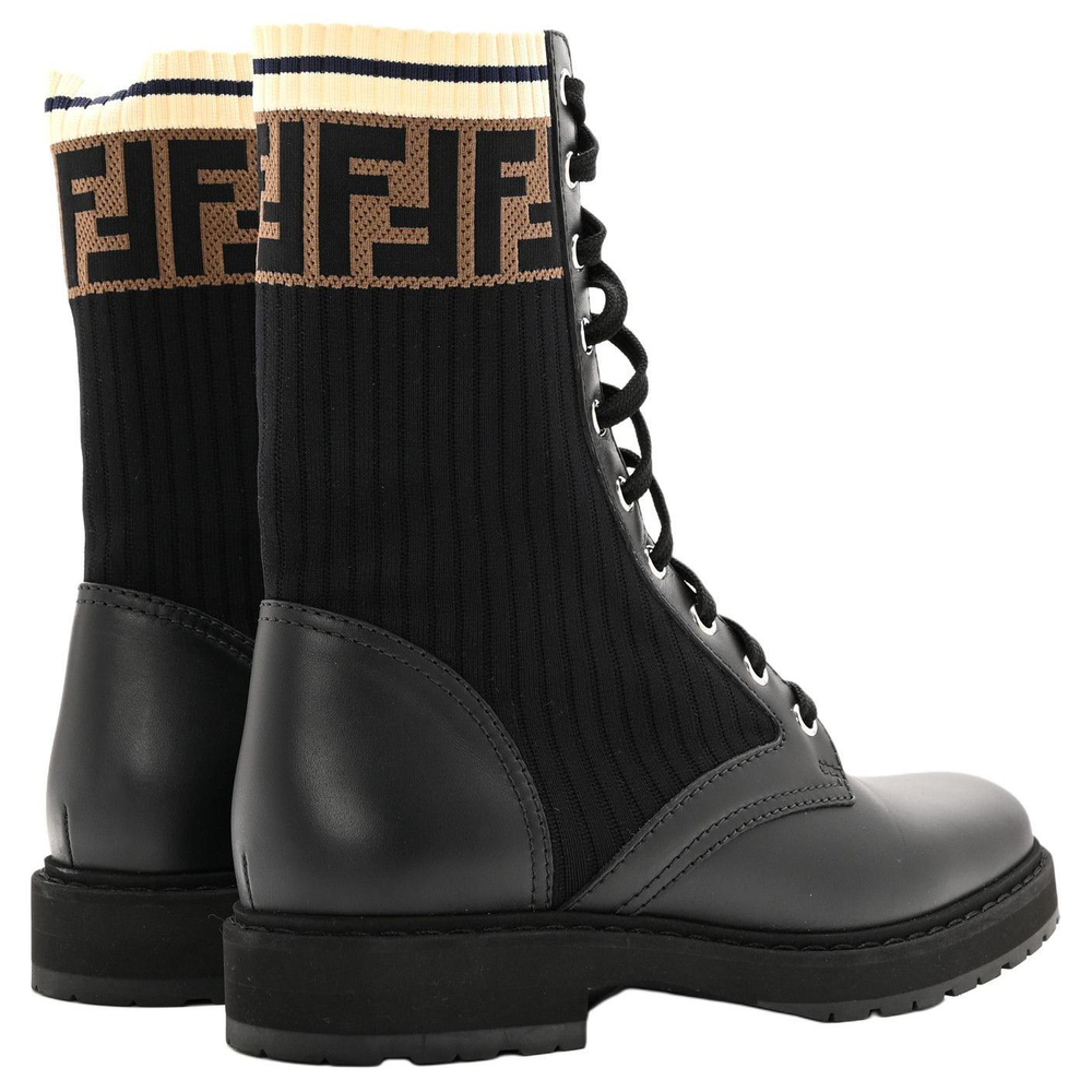 Fendi Rockoko lace-up boots Women"s