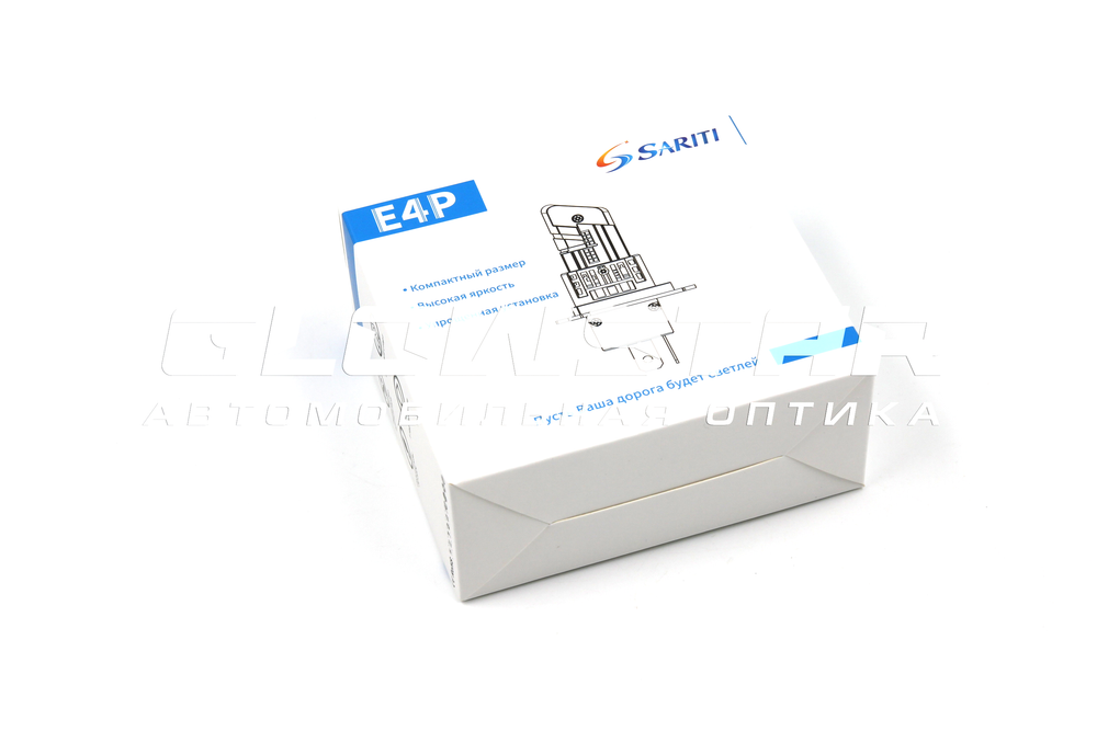 Cветодиодные лампы H4 Sariti E4P с вентилятором, 12V, 25W, 5500K (комплект, 2шт)