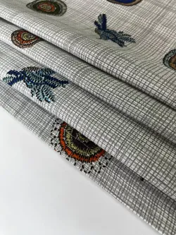 Штора из рогожки на кухню, для спальни, гостиной 145х250 1шт