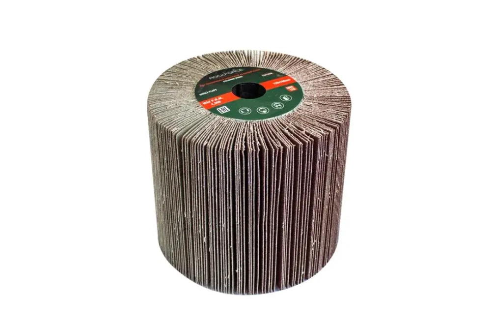 Насадка шлифовальная 120х100мм(Grit 80) RockForce##Rock FORCE RF-FD480W