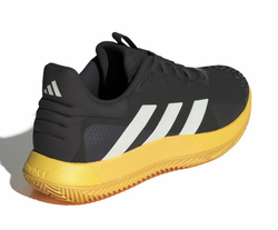 Мужские кроссовки теннисные Adidas SoleMatch Control M Clay - black/yellow