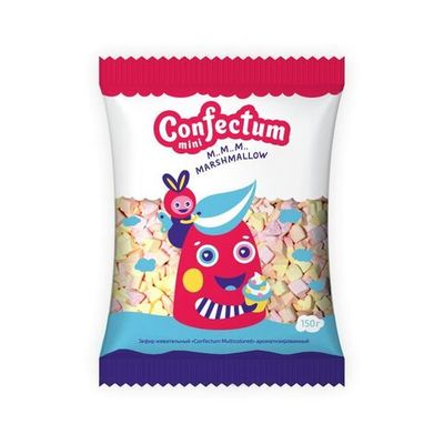 Маршмеллоу «Confectum Multicolored», 150гр х 16шт