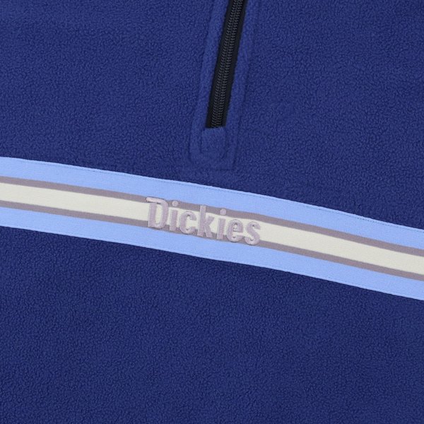 Флиска Dickies Tom Knox Quarter Zip Fleece (deep blue) артикул: - купить в магазине Дайс