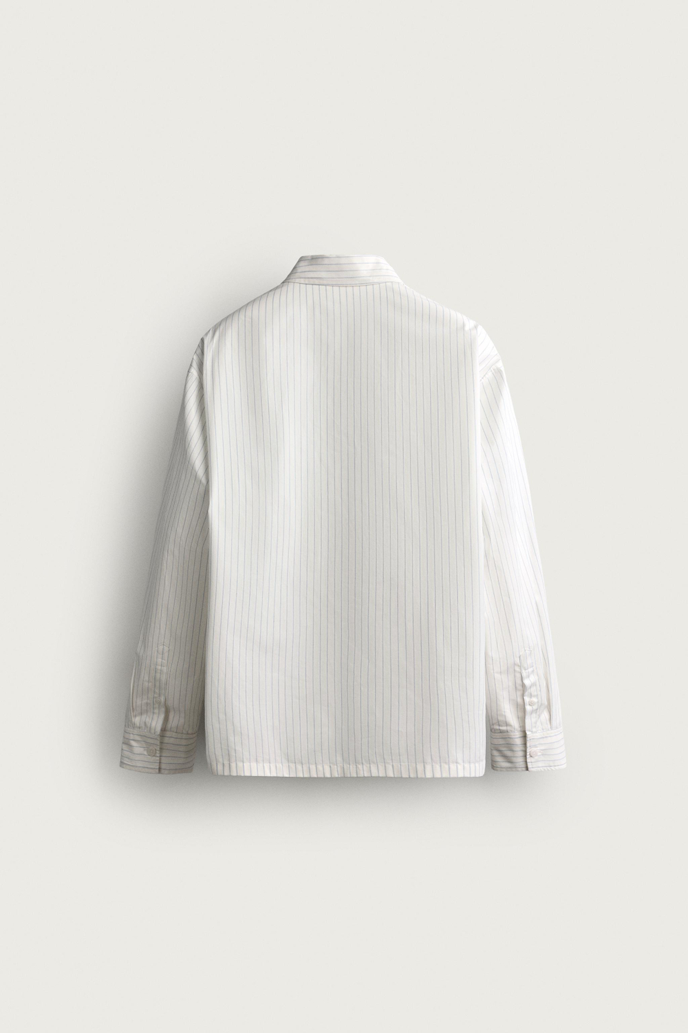 КУРТКА-РУБАШКА СВОБОДНОГО КРОЯ В ПОЛОСКУ — ZARA