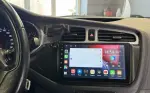 Магнитола для KIA Ceed 2 (JD) 2012-2018 (рамка глянцевая) - Kuberg QLed, Android 13, Быстрейшая, CarPlay, SIM-слот