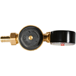 Клапан подпиточный автоматический ROMMER - 1/2" (ВР/НР, настройка 0.3-4 бар, крышка пластик)