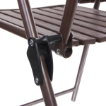 Стул складной «Дачная симфония» DS-B12, 60*54*91 см, коричневый