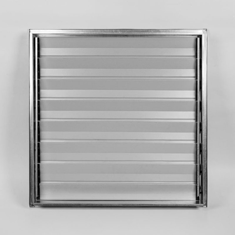 Гравитационная решетка-жалюзи 800х800 мм