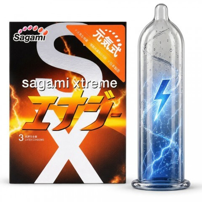 Презервативы Sagami xtreme energy 3 шт.