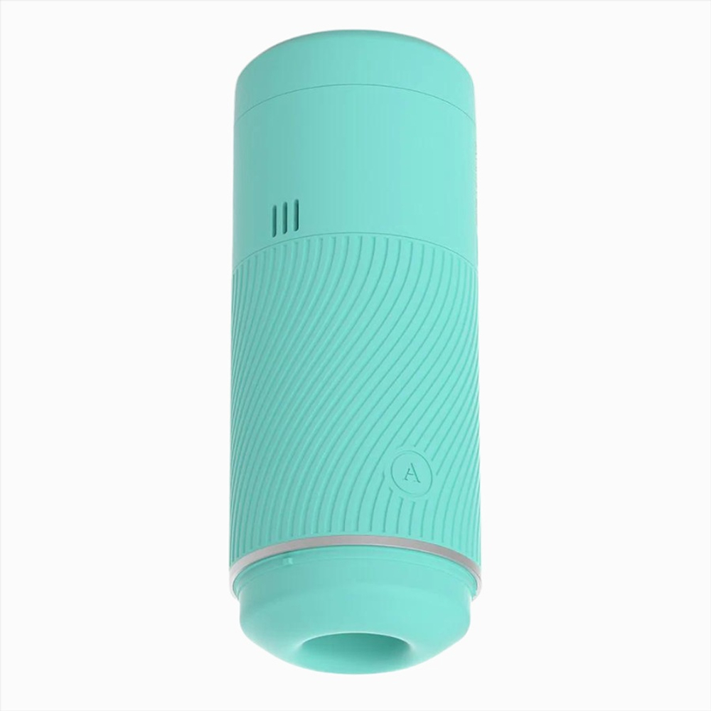 Мятный мастурбатор 18см с регулируемым эффектом вакуума ARCwave Pow Silicone Dual-Entrance Suction Control Male Masturbator Mint