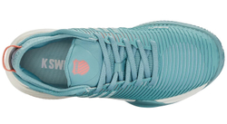 Женские Кроссовки теннисные K-Swiss Hypercourt Supreme HB - небесный