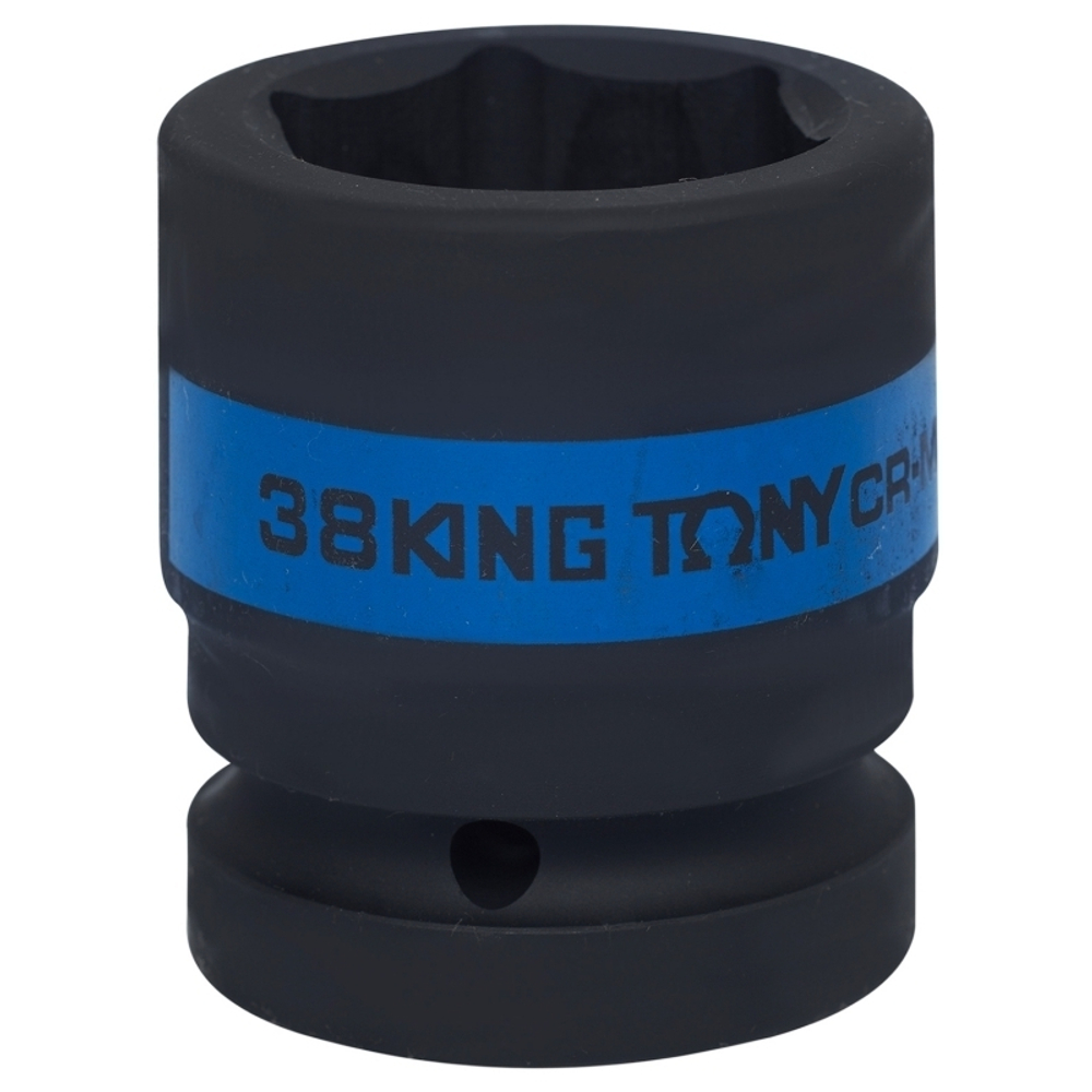 KING TONY (853538M) Головка торцевая ударная шестигранная 1", 38 мм