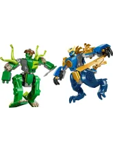 Конструктор NINJAGO 71853 Битва роботов-драконов Джея