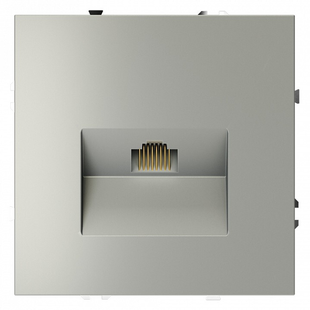 Розетка Ethernet RJ-45 без рамки Voltum S70 VLS060105