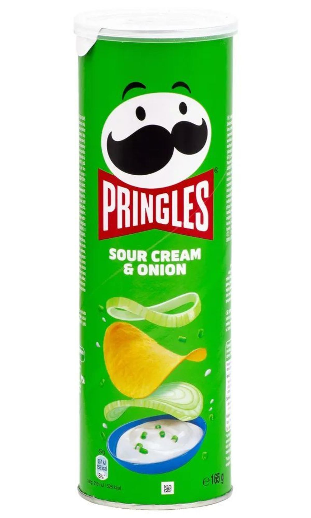 Pringles со вкусом сметаны и лука 165гр
